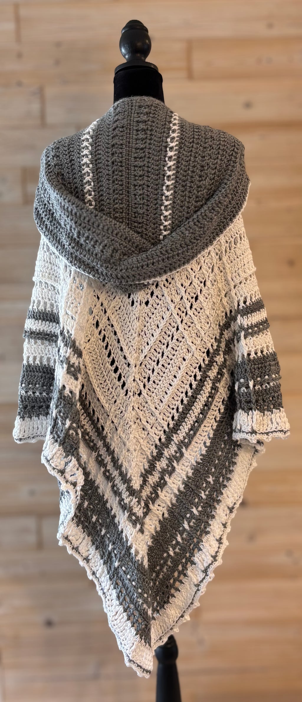 Triangle Hooded Shawl