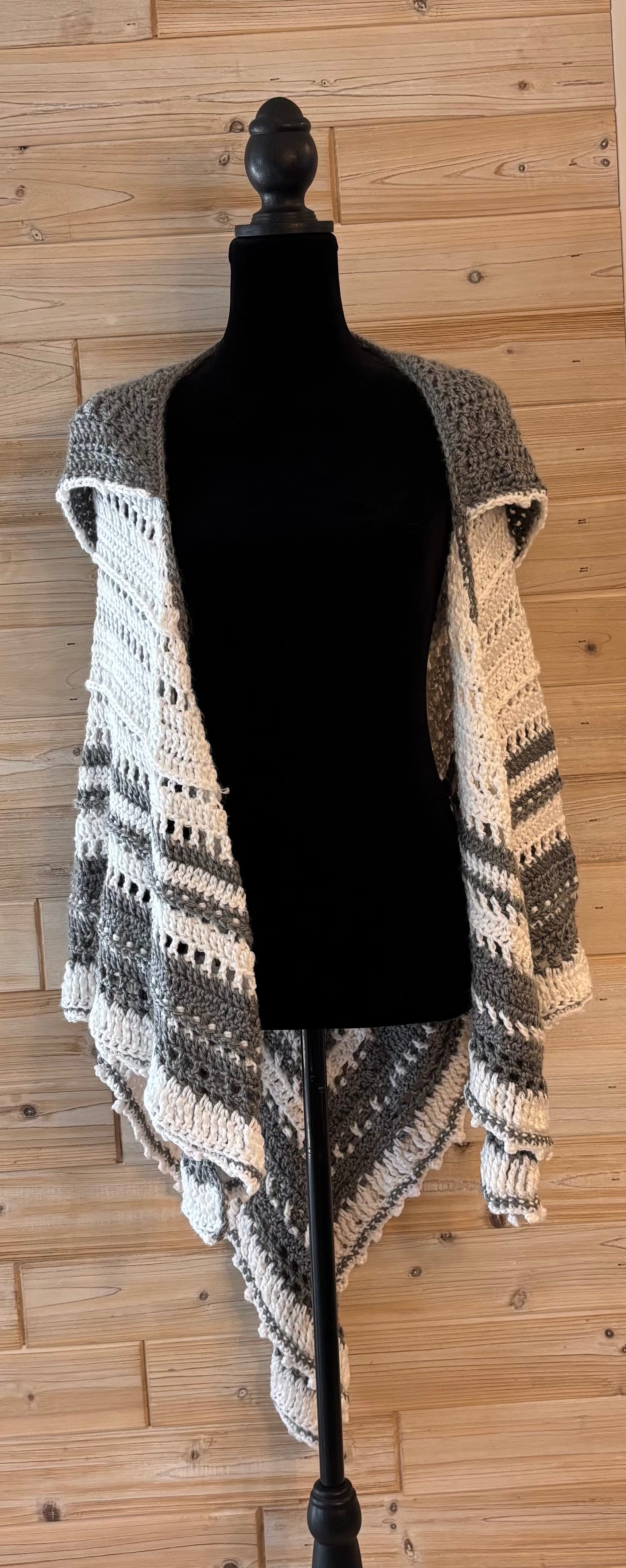 Triangle Hooded Shawl