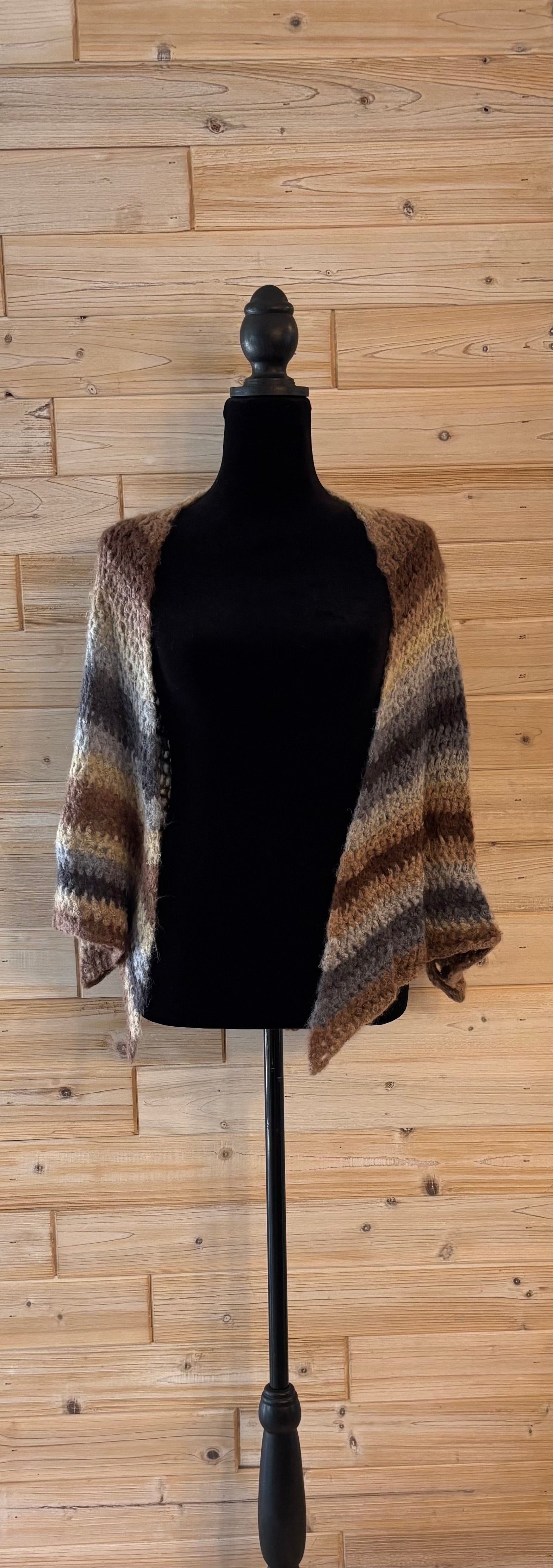 Fossil Fern Coraza Shawl