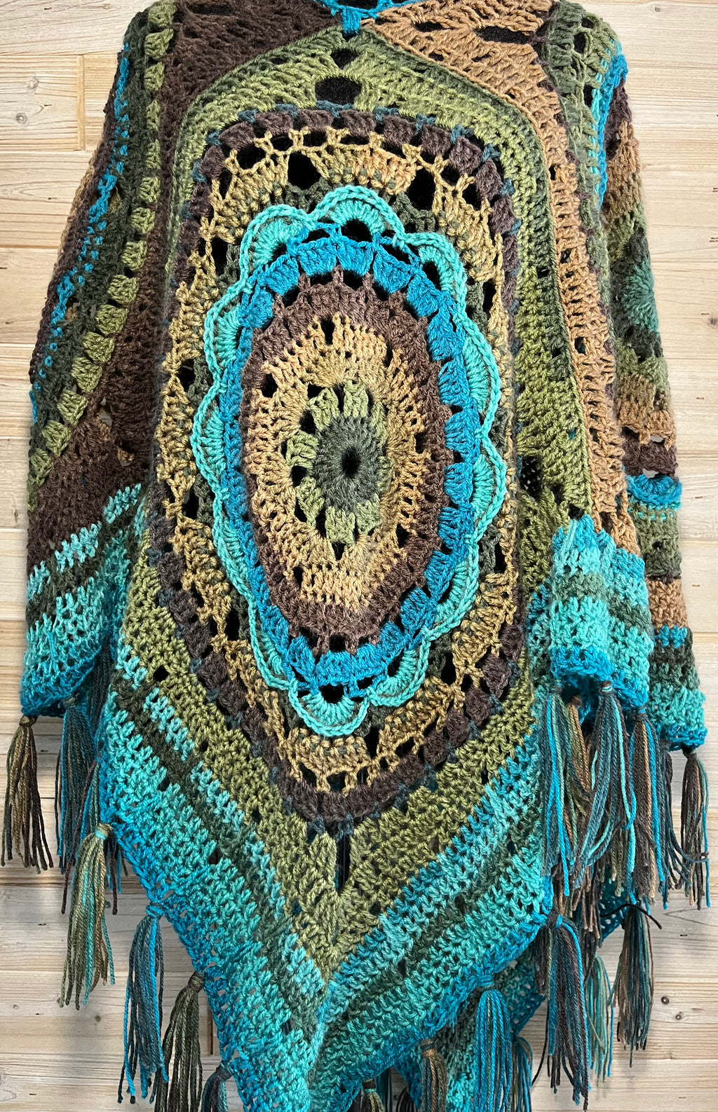 Desert Sands Boho Poncho