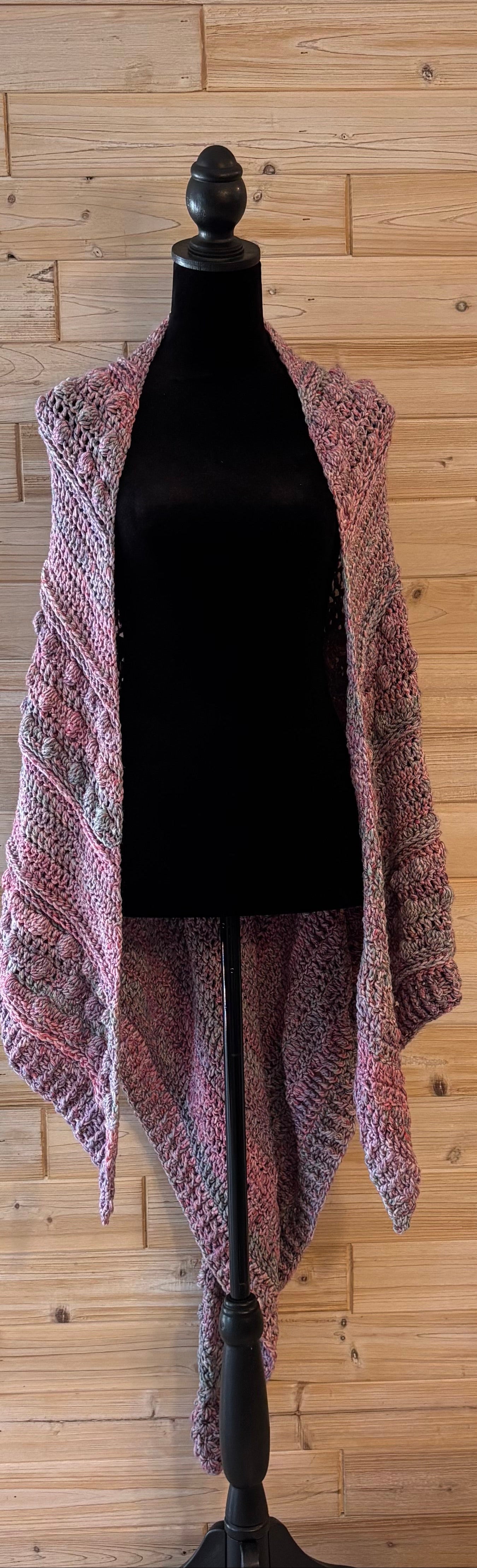 Celebration Textured Blanket Shawl