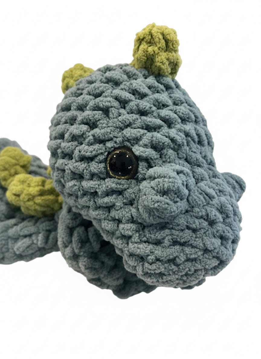 Green Dinosaur Lovey