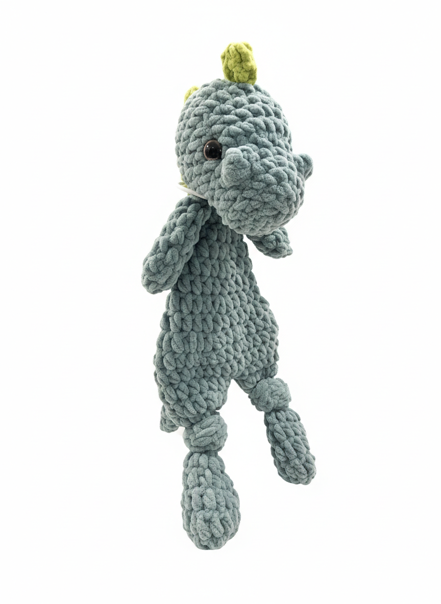 Green Dinosaur Lovey
