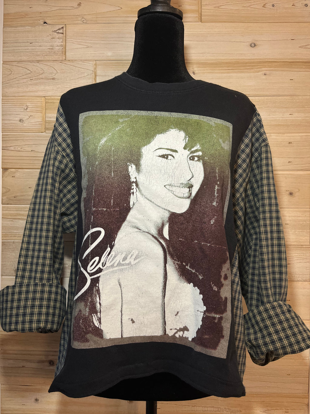 Upcycled Selena T-shirt - One Size S
