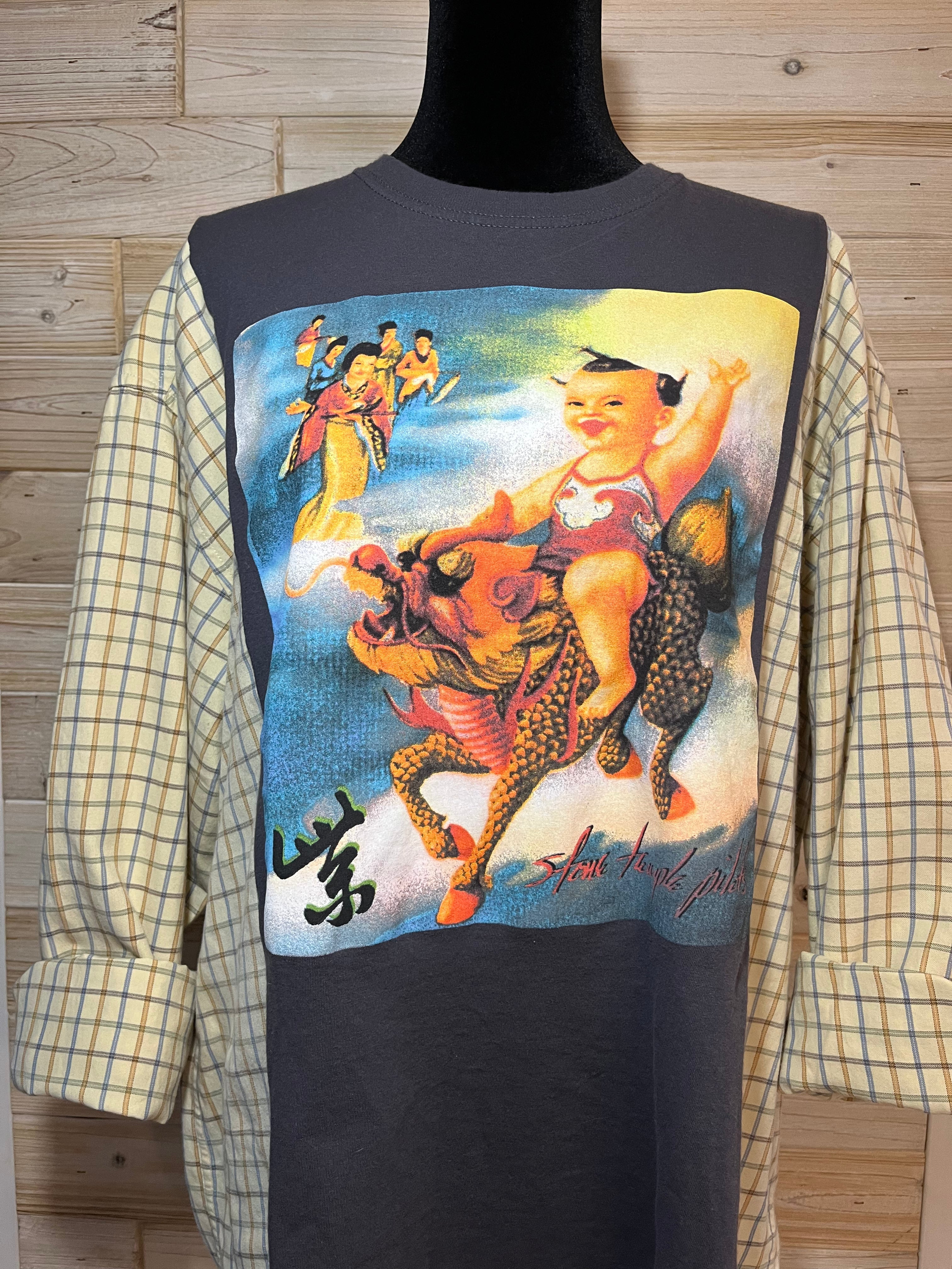 Upcycled STP T-shirt - One-Size S