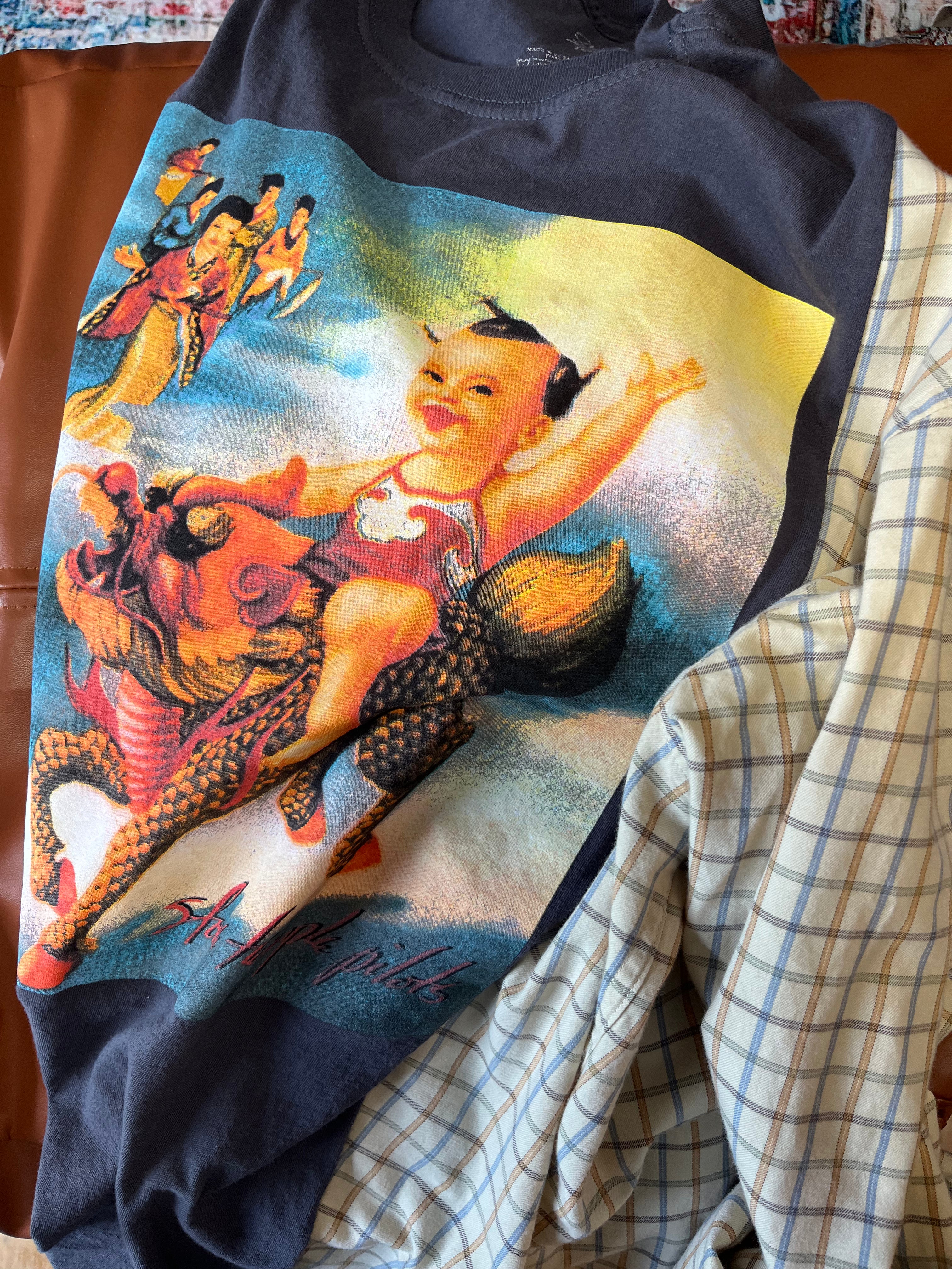 Upcycled STP T-shirt - One-Size S