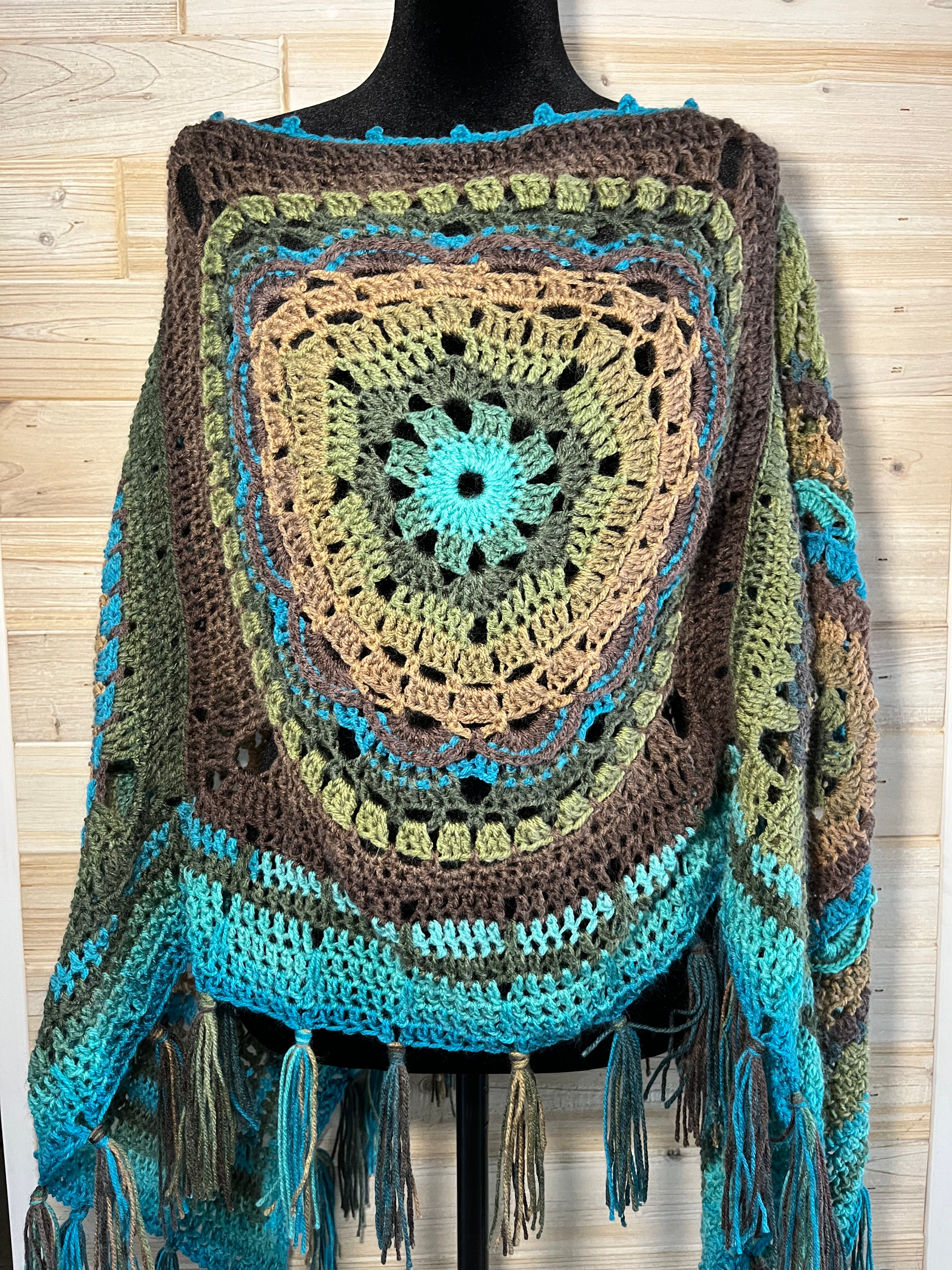 Desert Sands Boho Poncho