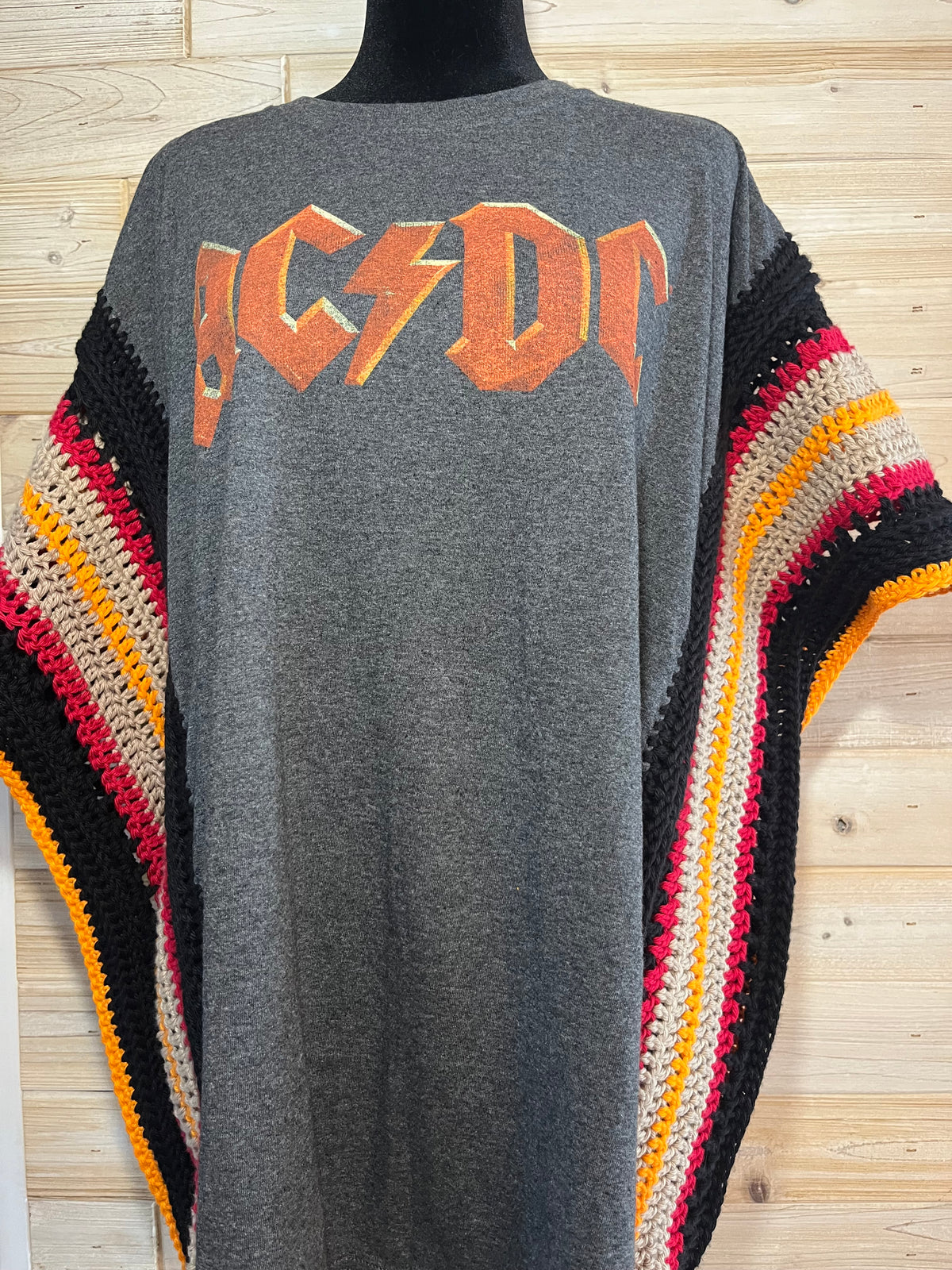 ACDC Crochet Poncho