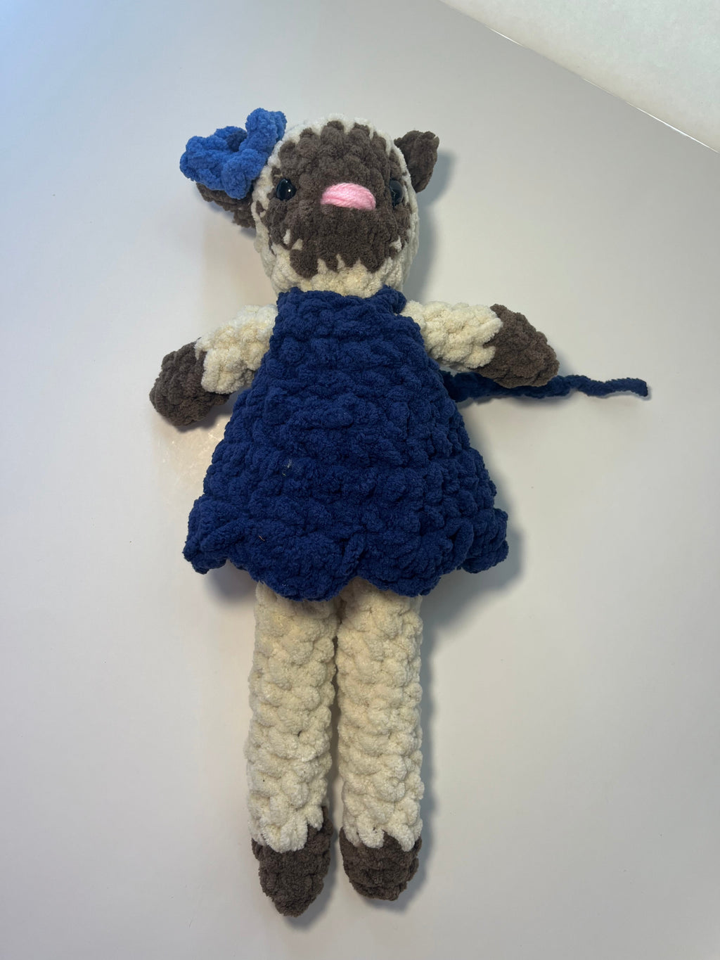 Long-Leg Kitten Toy with Dress