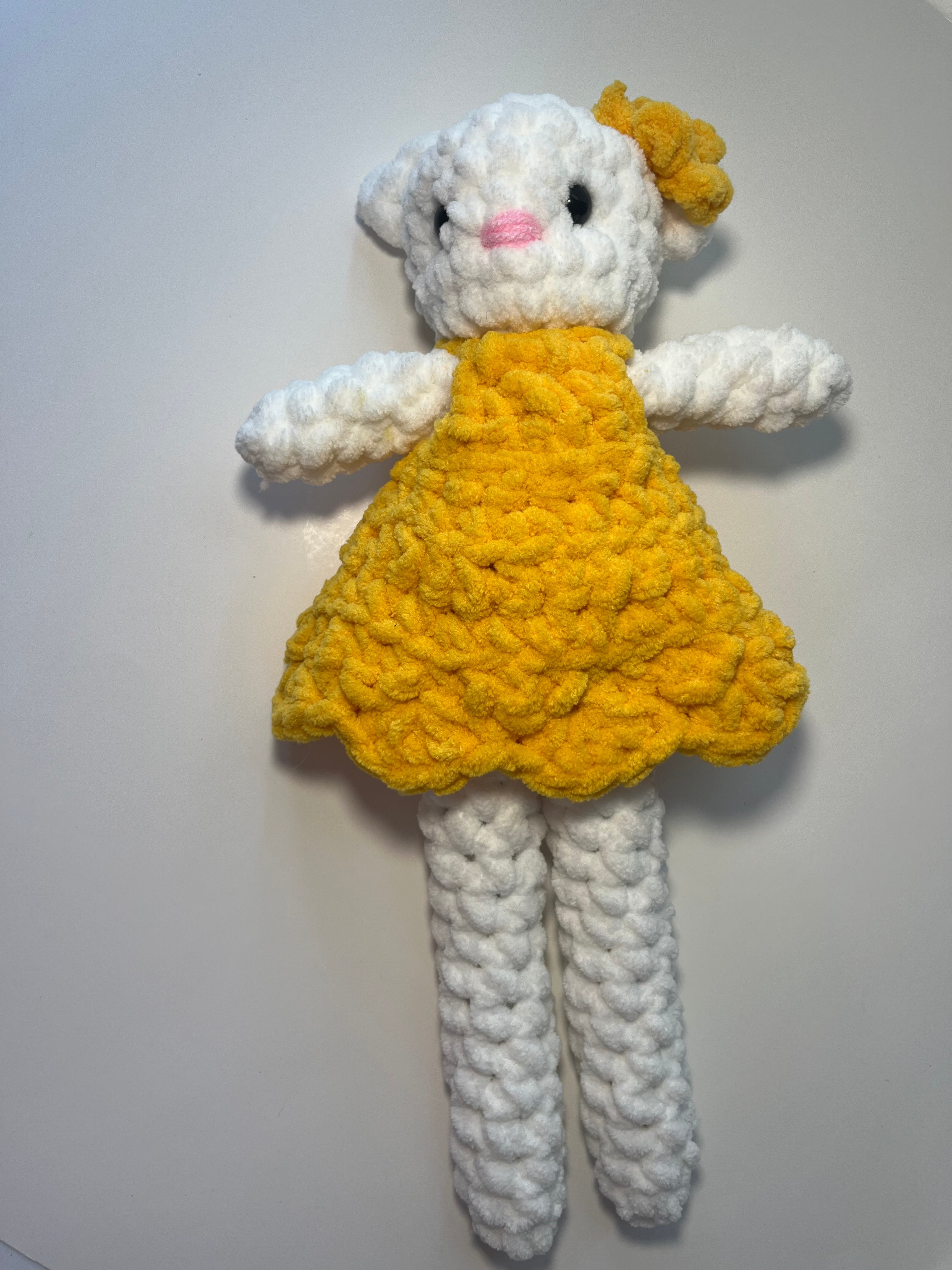 Long-leg Kitten Toy with Dress