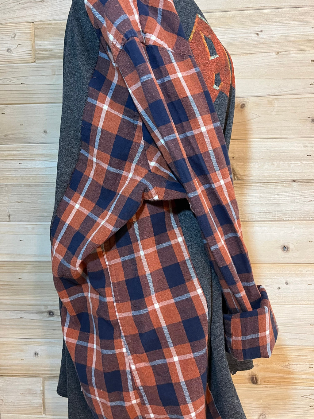 One-of-a-Kind Upcycled AC/DC Long Sleeve T-shirt - One Size XL