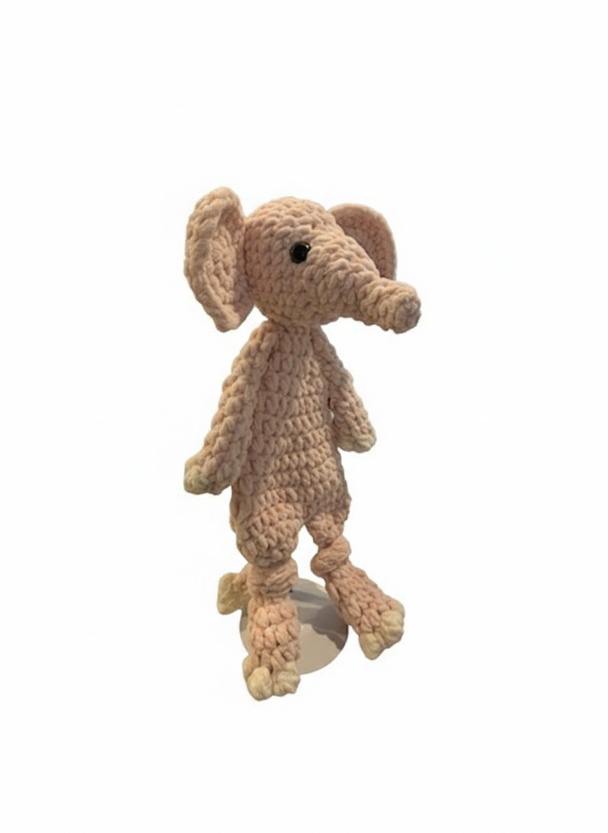 Pink Elephant Lovey