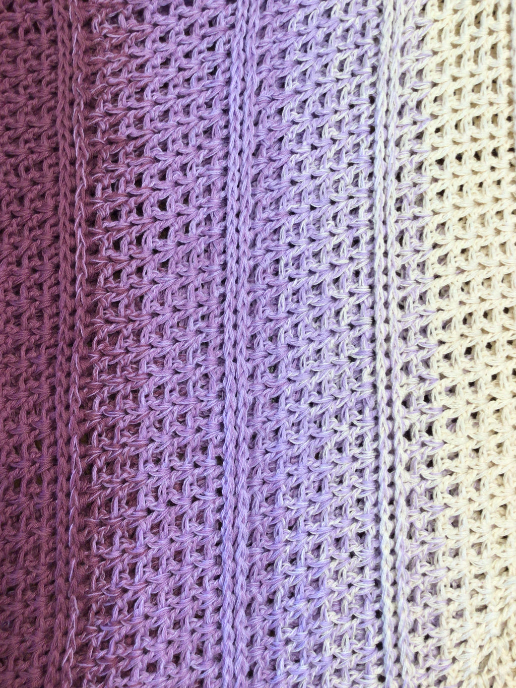 Amethyst Horizon V-Neck Poncho