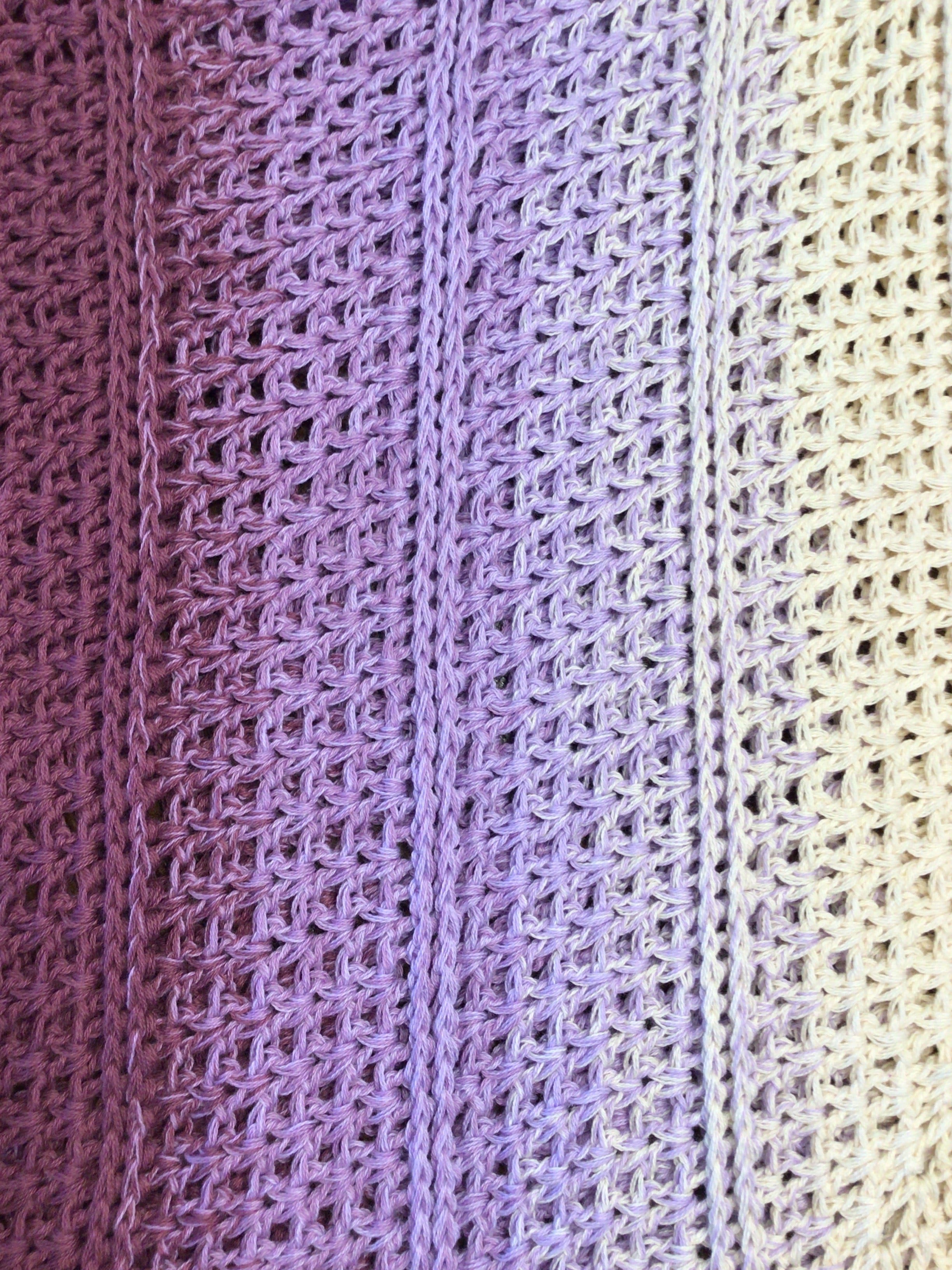 Amethyst Horizon V-Neck Poncho